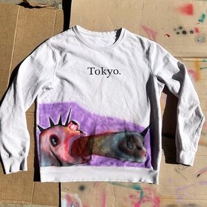 Tokyo custom airbrushed sweatshirt